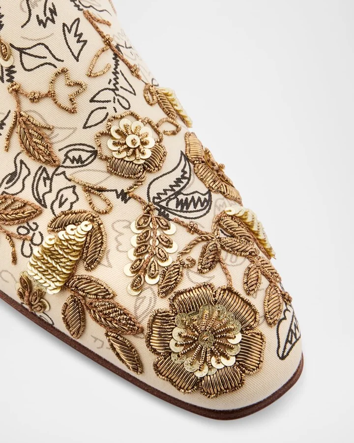 Men's Dandelion Esquisse Florale Loafers - Image 2