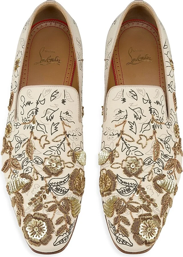 Men's Dandelion Esquisse Florale Loafers - Multicolored - Size 8 - Image 4