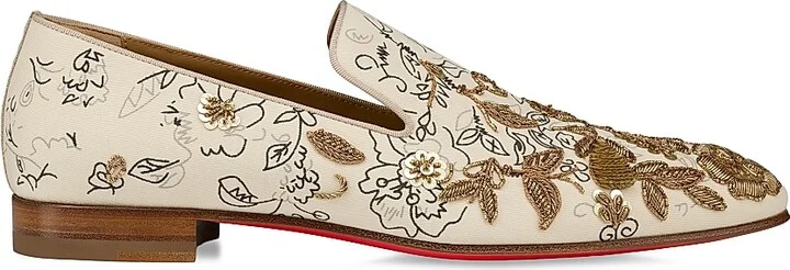 Men's Dandelion Esquisse Florale Loafers - Multicolored - Size 8