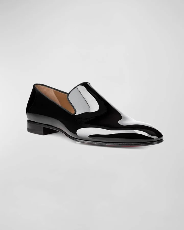 Men's Dandelion Patent Leather Loafers - Image 9