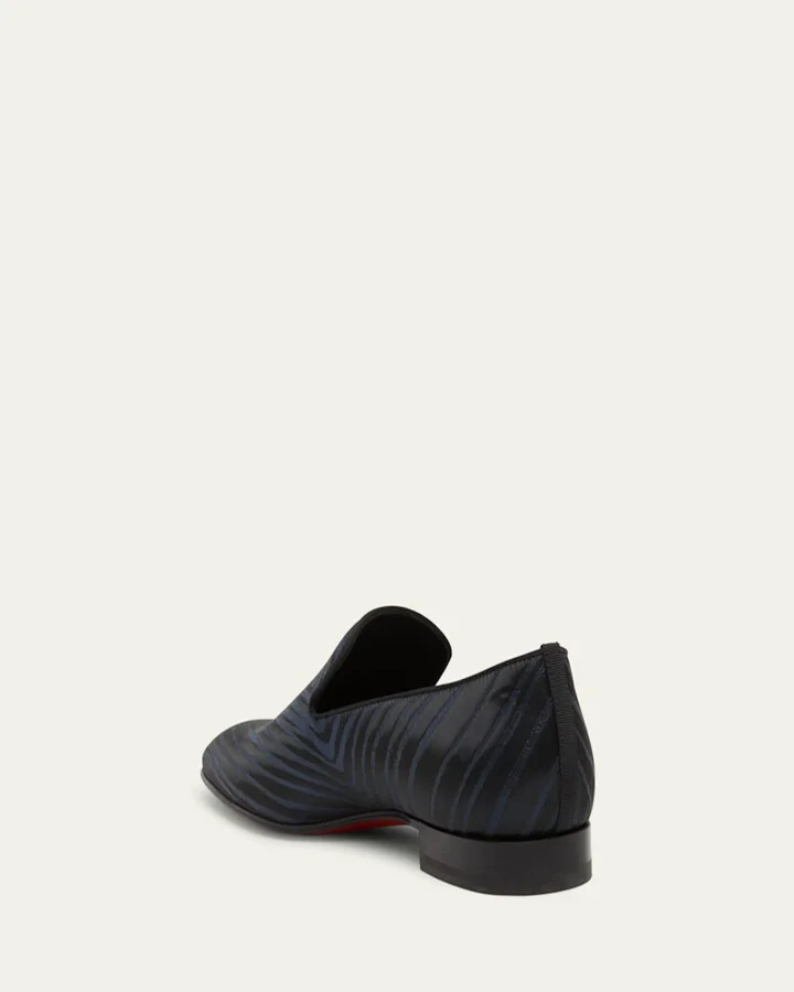 Men's Dandelion Red-Sole Jacquard Loafers - Image 2