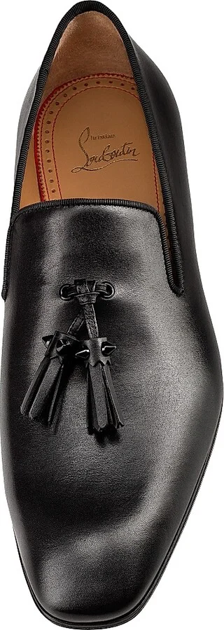 Men's Dandelion Tassel Loafers - Black - Size 6.5 - Image 4