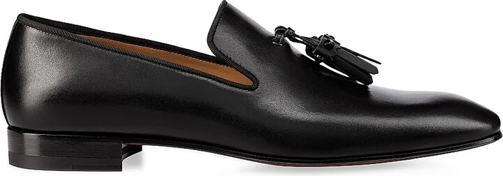 Men's Dandelion Tassel Loafers - Black - Size 6.5