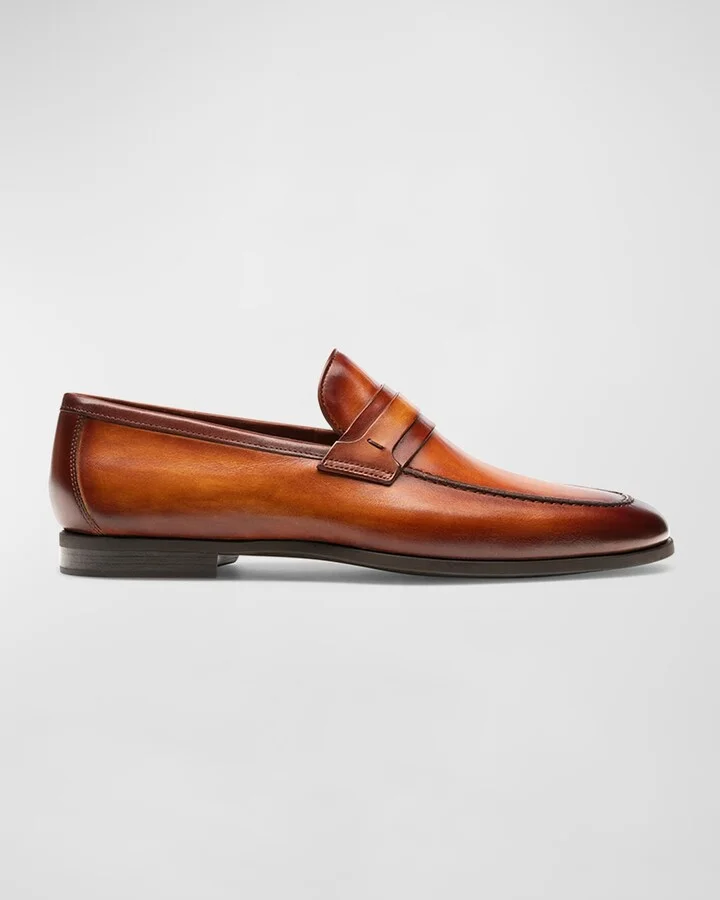 Men's Daniel Leather Penny Loafers