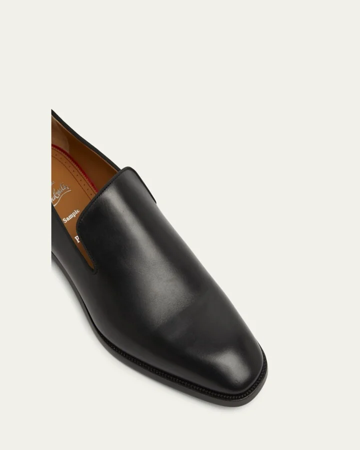 Men's Danny Flex Red-Sole Leather Loafers - Image 2