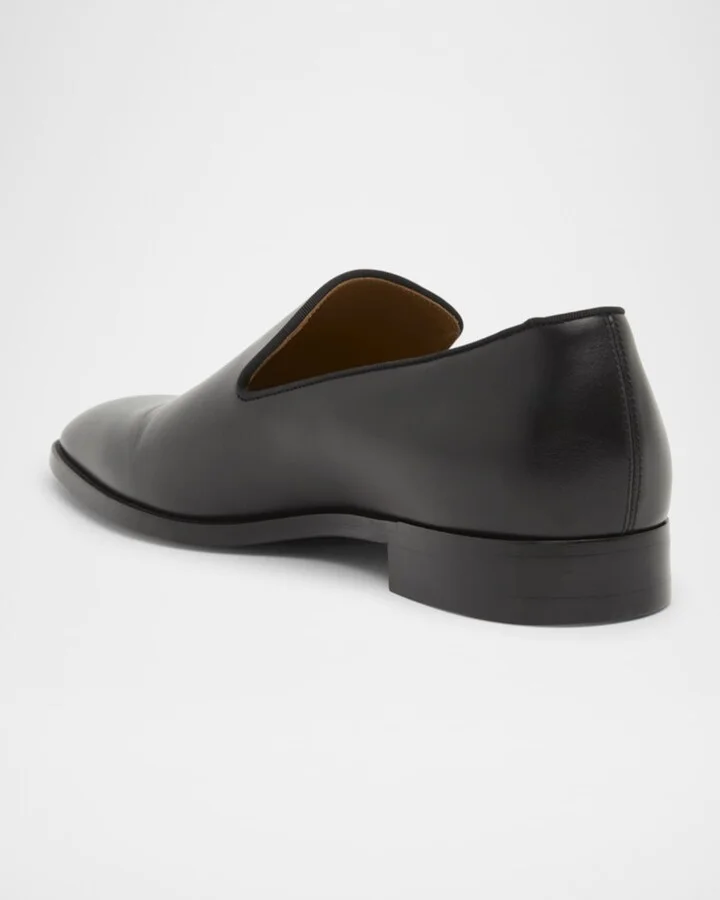 Men's Danny Flex Red-Sole Leather Loafers - Image 4
