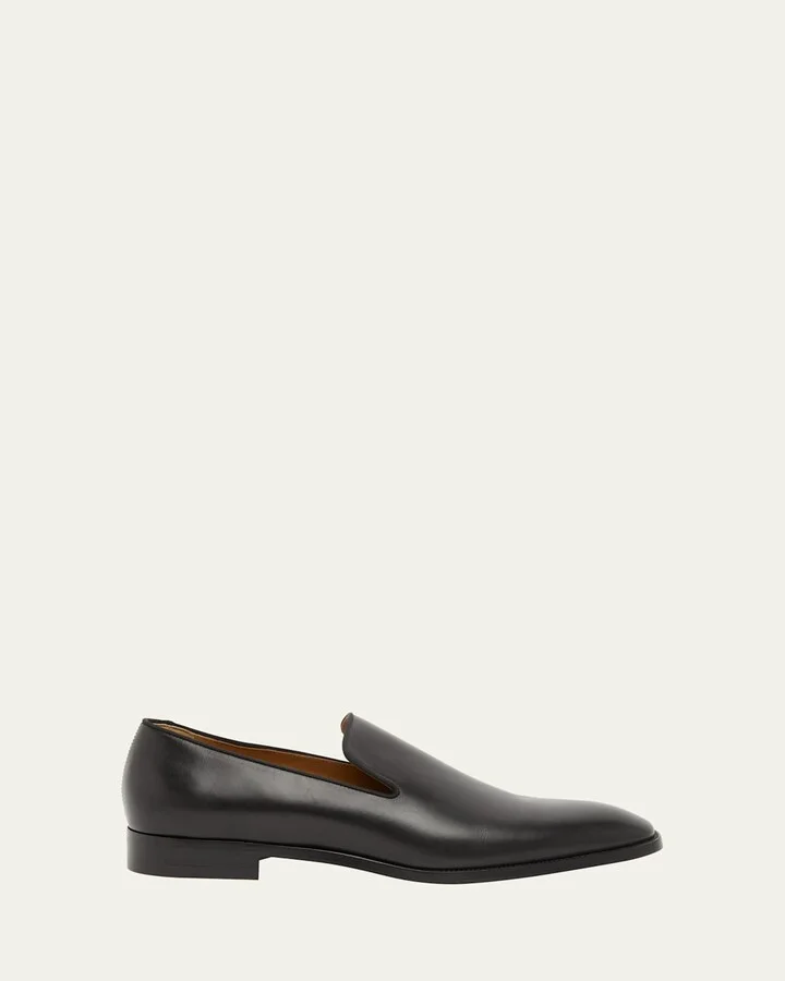 Men's Danny Flex Red-Sole Leather Loafers