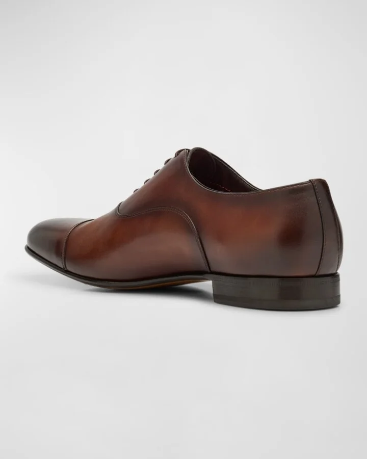 Men's Darian Calfskin Leather Oxfords - Image 2