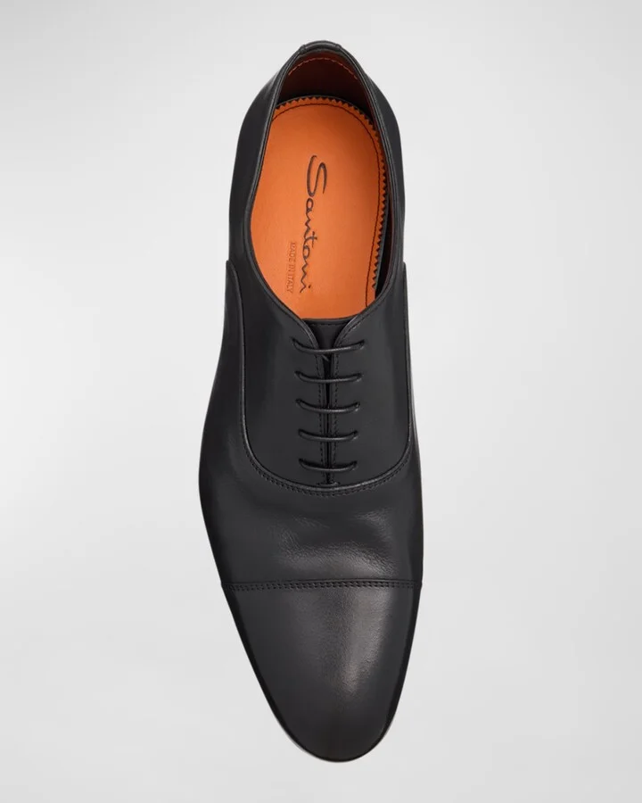 Men's Darian Calfskin Leather Oxfords - Image 5