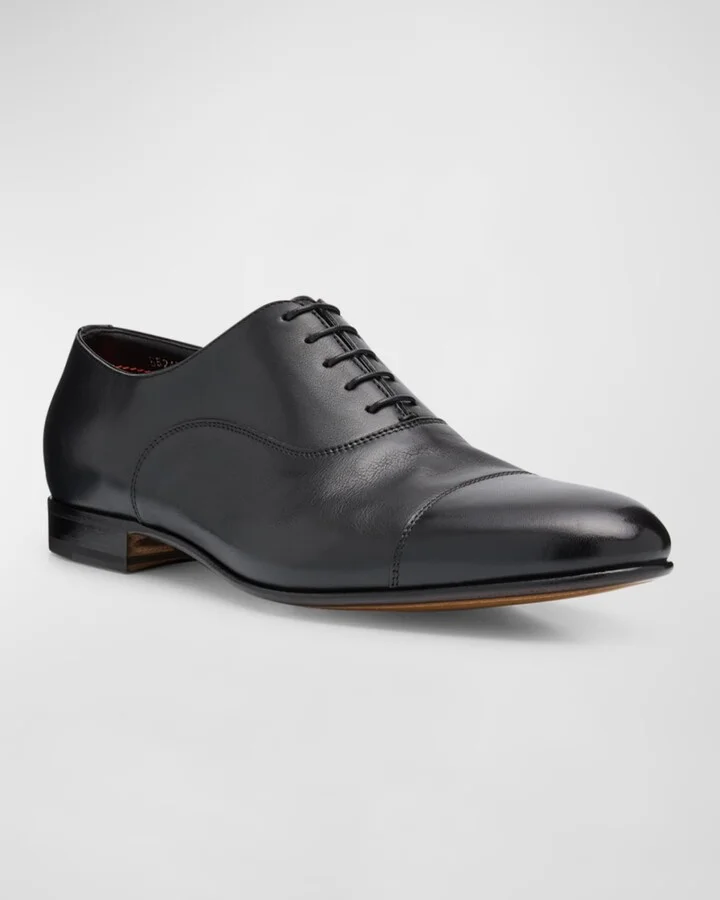 Men's Darian Calfskin Leather Oxfords - Image 7