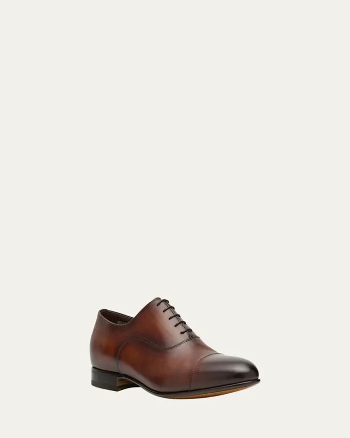 Men's Darian Calfskin Leather Oxfords - Image 2