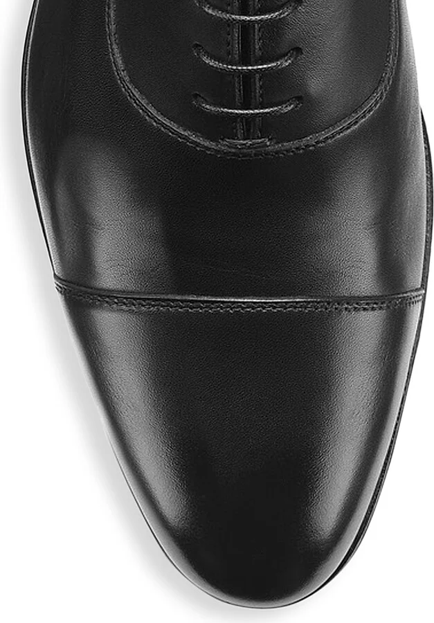 Men's Darian Cap-Toe Oxfords - Brown - Size 7 - Image 7