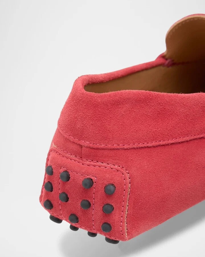 Men's Dario Suede Driving-Sole Penny Loafers - Image 2