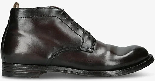 Mens Dark Brown Anatomia 88 Leather Boots Eur 46 / 12 Uk Men