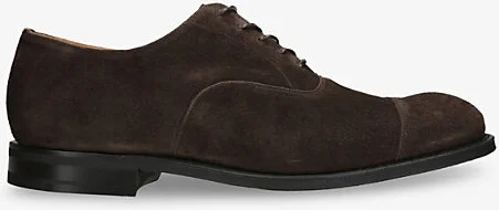 Mens Dark Brown Consul 2.0 Suede Oxford Shoes Eur 43.5 / 9.5 Uk Men