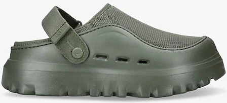 Mens Dark Green Peakmod Rubber and Mesh Clogs Eur 41 / 7 Uk Men