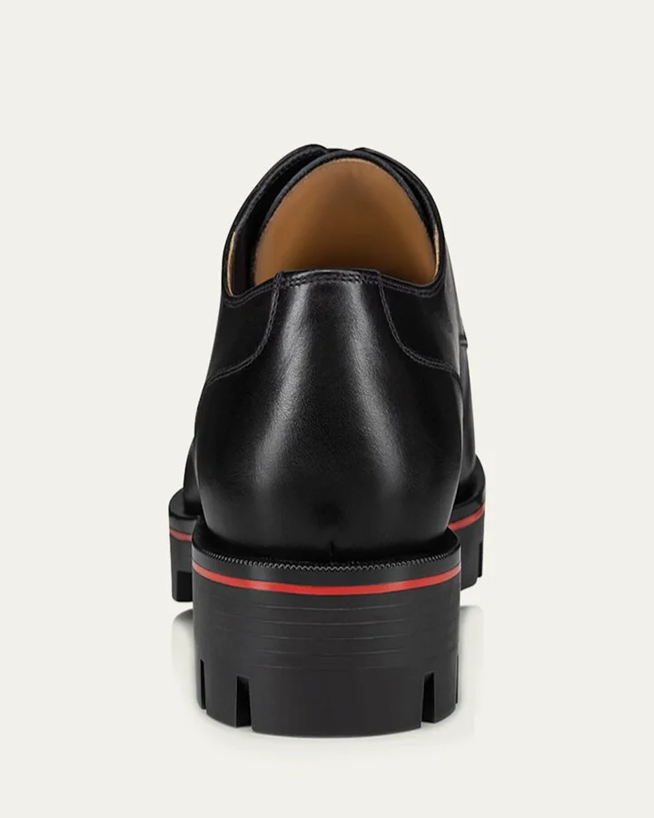 Men's Davisol Leather Derby Shoes - Image 2