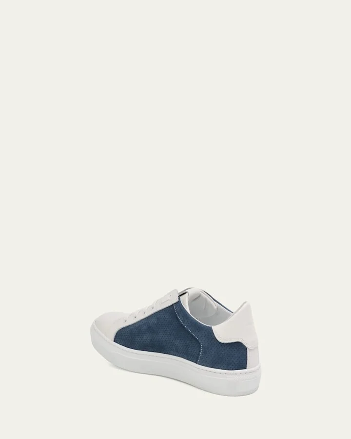 Men's Dawson Low-Top Weatherproof Suede Sneakers - Image 2