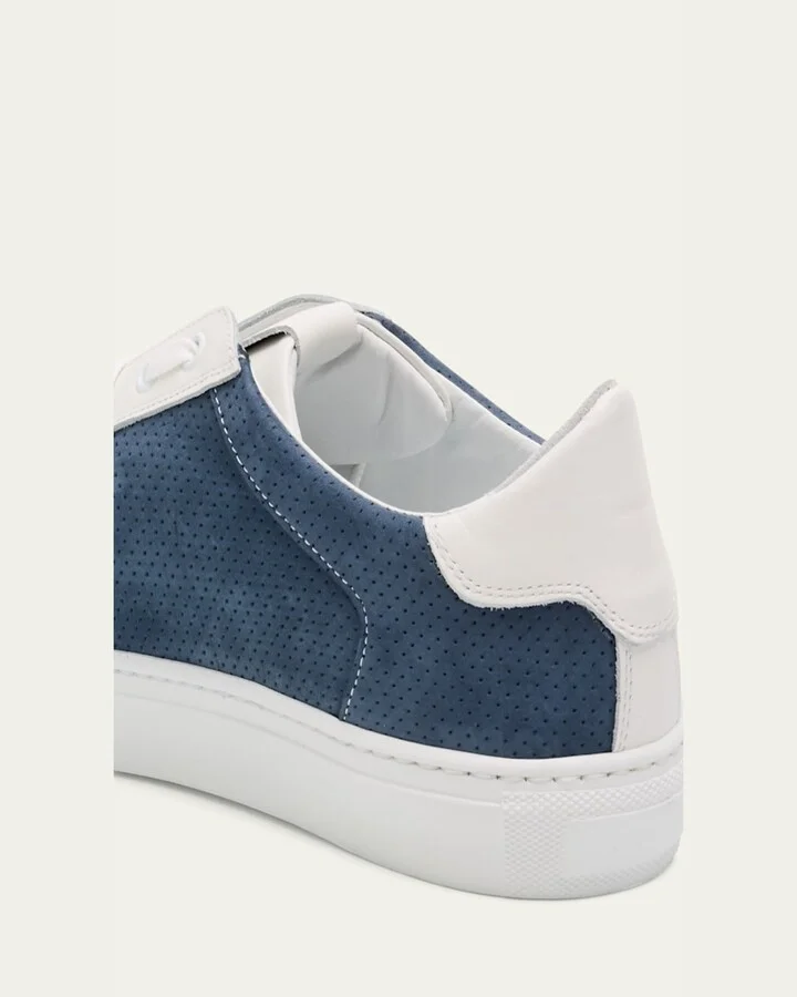 Men's Dawson Low-Top Weatherproof Suede Sneakers - Image 11