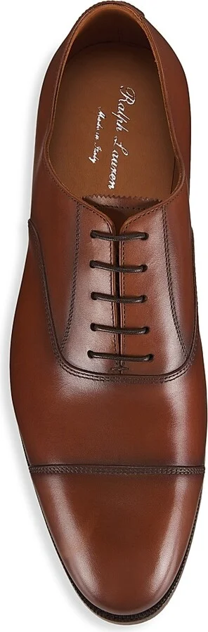 Men's Daxton Leather Oxfords - Tan - Size 10 - Image 5
