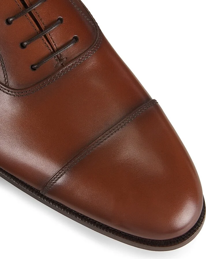 Men's Daxton Leather Oxfords - Tan - Size 10 - Image 6