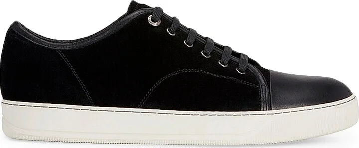 Men's DBB1 Leather and Suede Sneakers - Light Beige - Size 10 - Image 9
