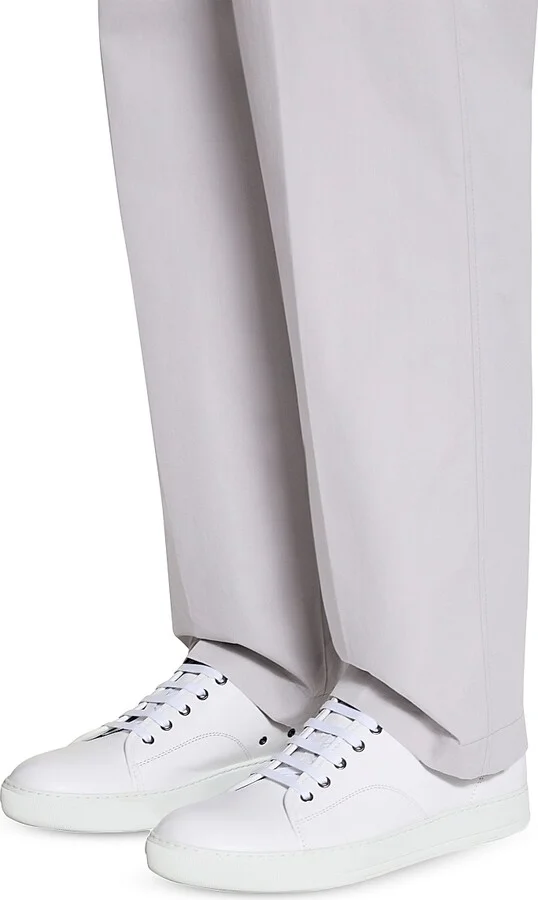 Men's DBB1 Leather Sneakers - Blanc - Size 10 - Image 8
