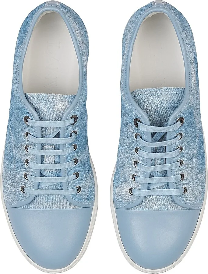 Men's DBB1 Sneakers in Faded Denim - Denim Blue - Size 10 - Image 3