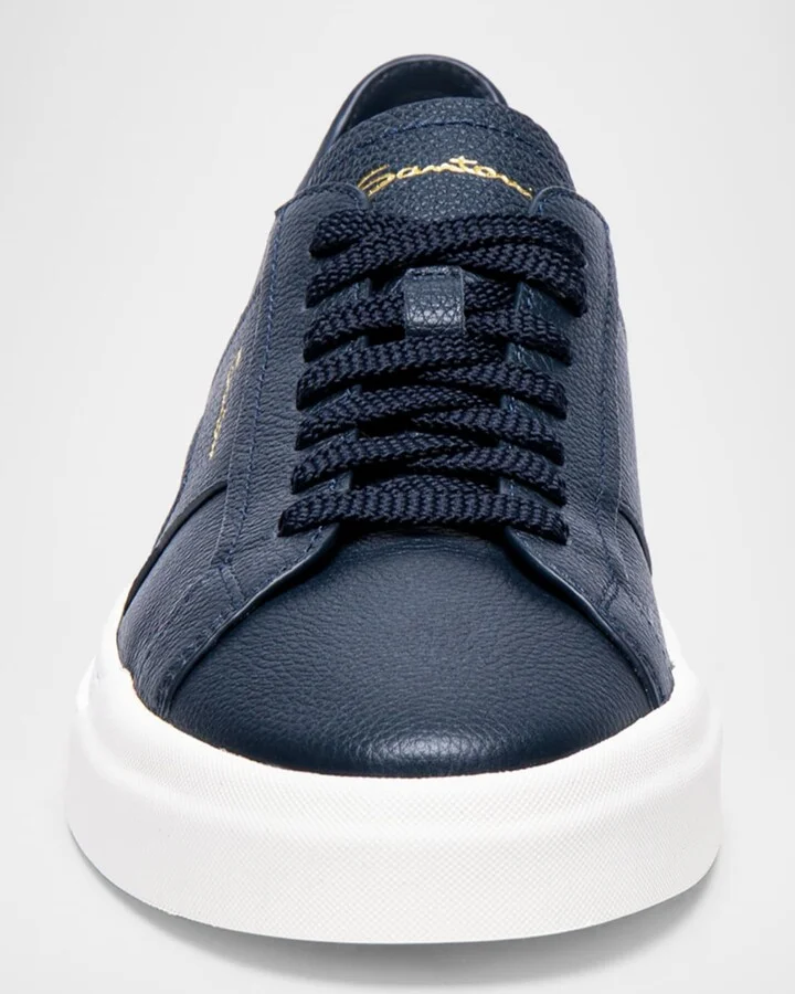 Men's DBS Leather Low-Top Sneakers - Image 2