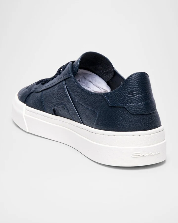 Men's DBS Leather Low-Top Sneakers - Image 4