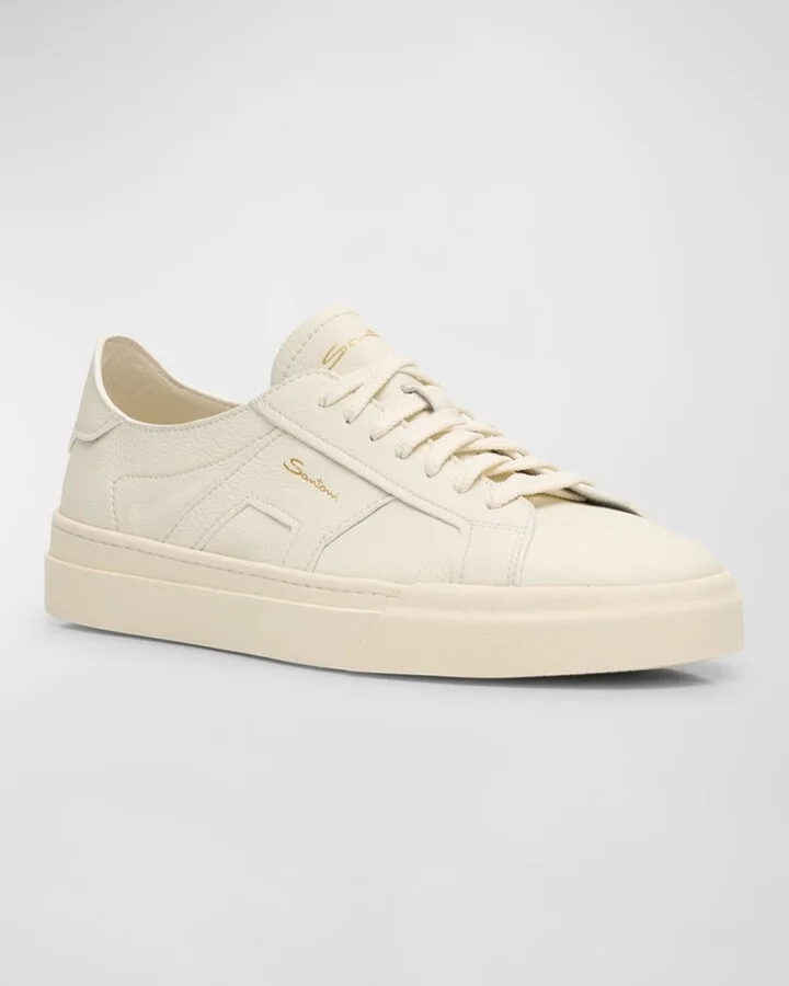 Men's DBS Leather Low-Top Sneakers - Image 5