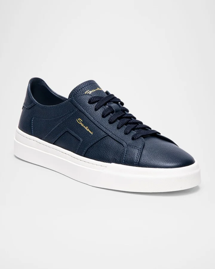 Men's DBS Leather Low-Top Sneakers - Image 6