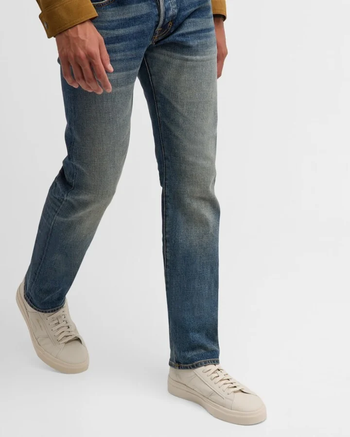 Men's DBS Leather Low-Top Sneakers - Image 7