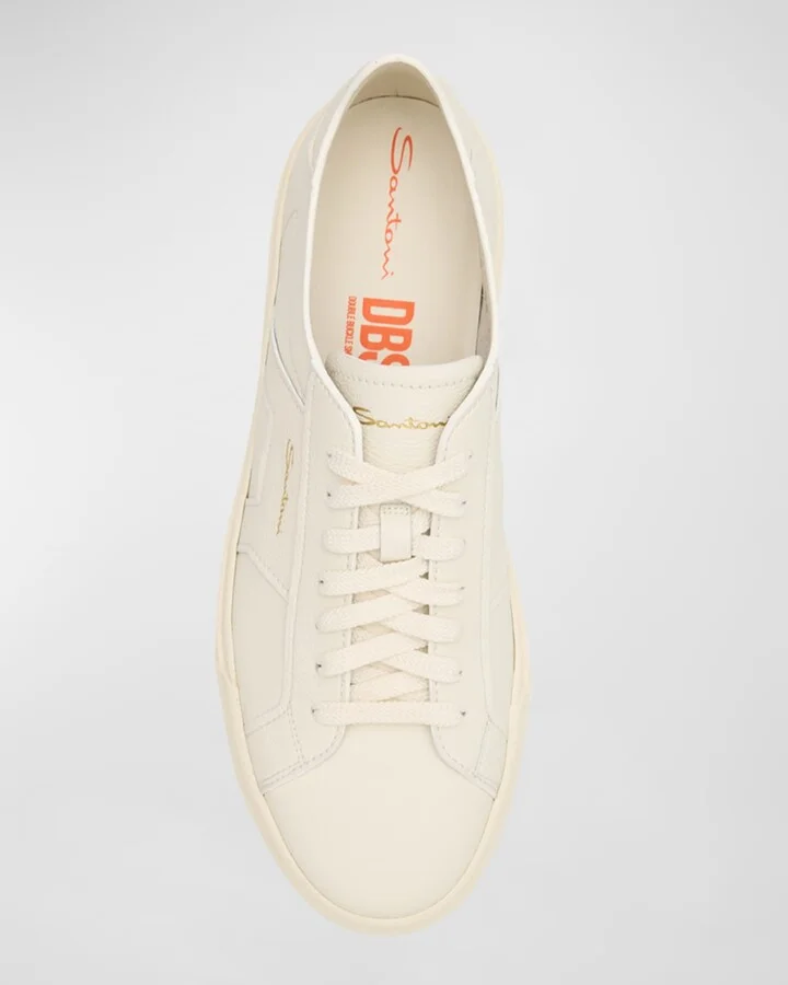 Men's DBS Leather Low-Top Sneakers - Image 8