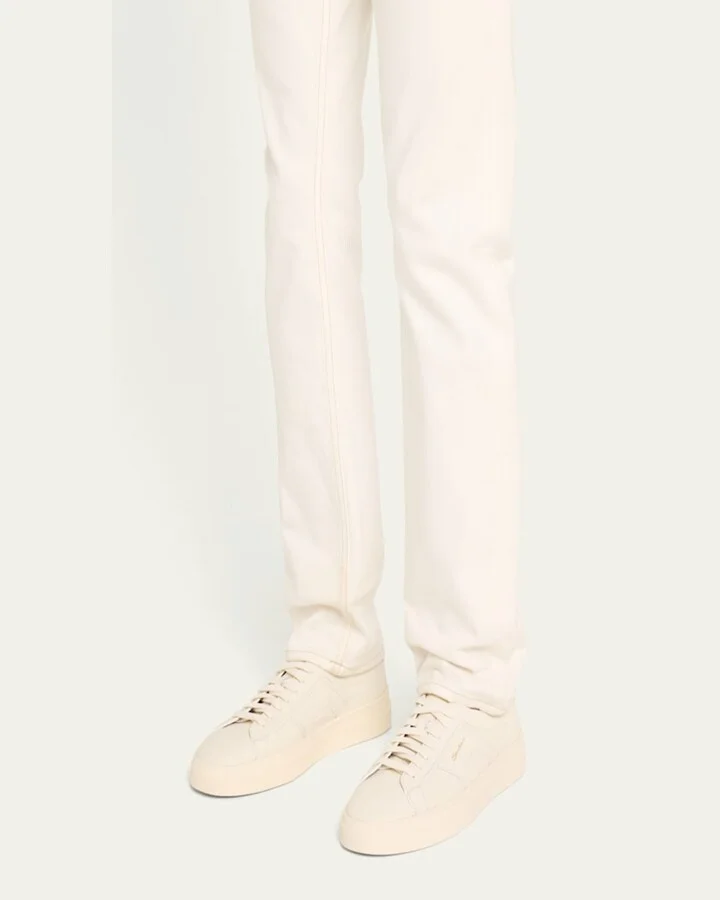 Men's DBS Leather Low-Top Sneakers - Image 4