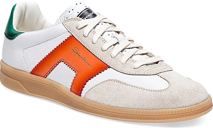 Men's DBS Oly Low-Top Sneakers - White Blue - Size 8 - Image 8