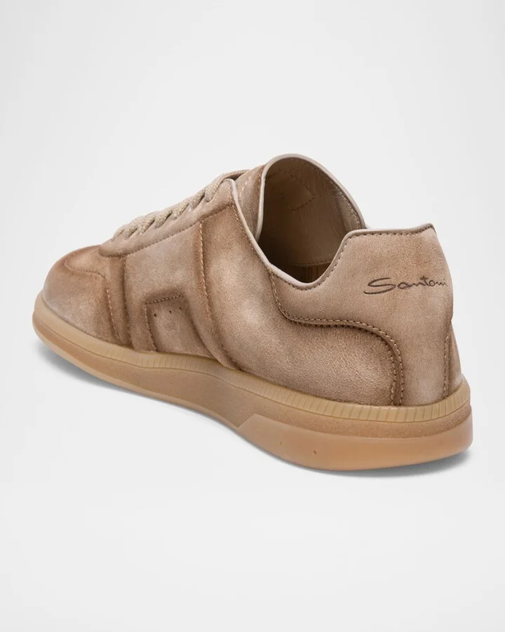 Men's DBS Oly Low-Top Suede Sneakers - Image 2