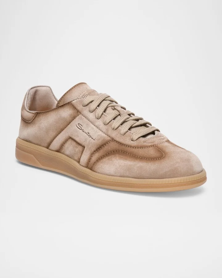 Men's DBS Oly Low-Top Suede Sneakers - Image 3