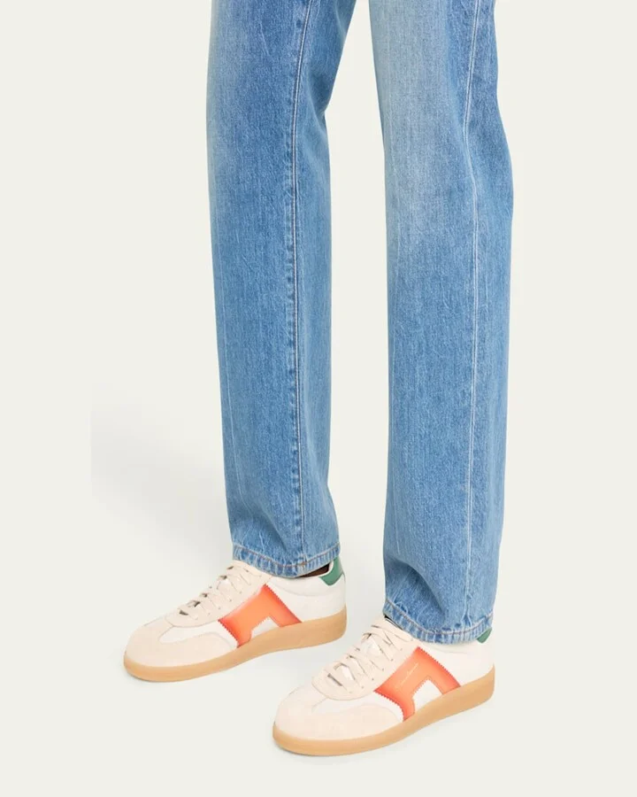 Men's DBS Suede & Leather Low-Top Sneakers - Image 7