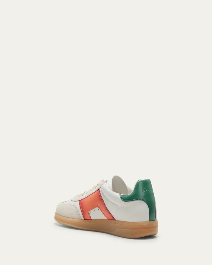 Men's DBS Suede & Leather Low-Top Sneakers - Image 10