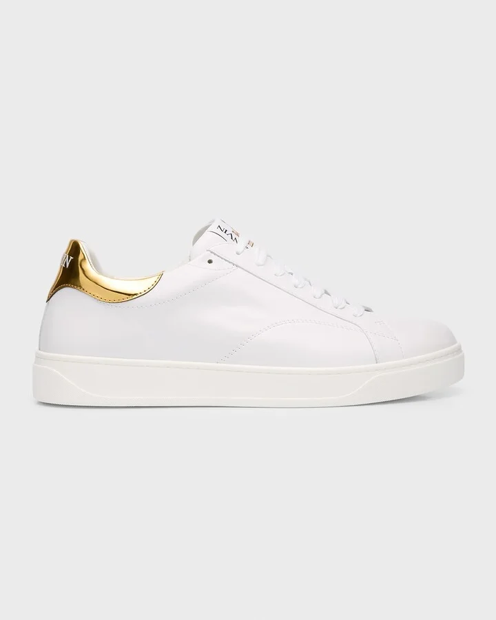 Men's DDB0 Leather Low-Top Sneakers