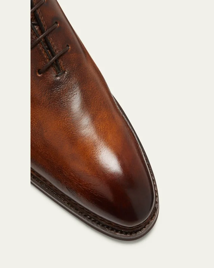 Men's De La Ville Soft Calf Leather Oxfords - Image 5