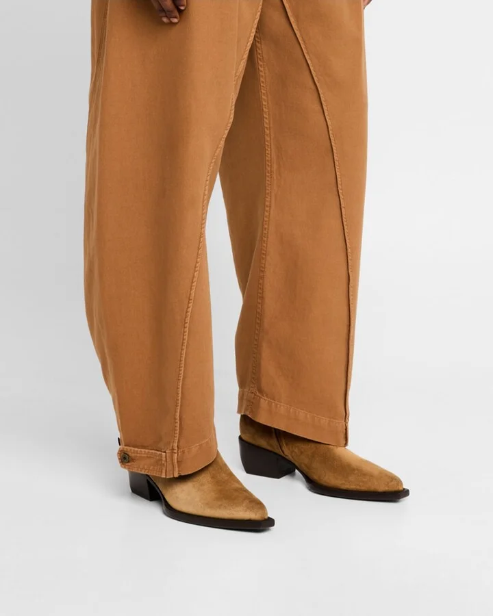 Men's Debbie Suede Side-Zip Ankle Boots - Image 5