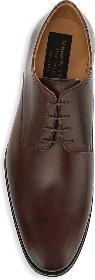 Men's Declan Leather Derbys - Cloud Cacao - Size 8 - Image 5