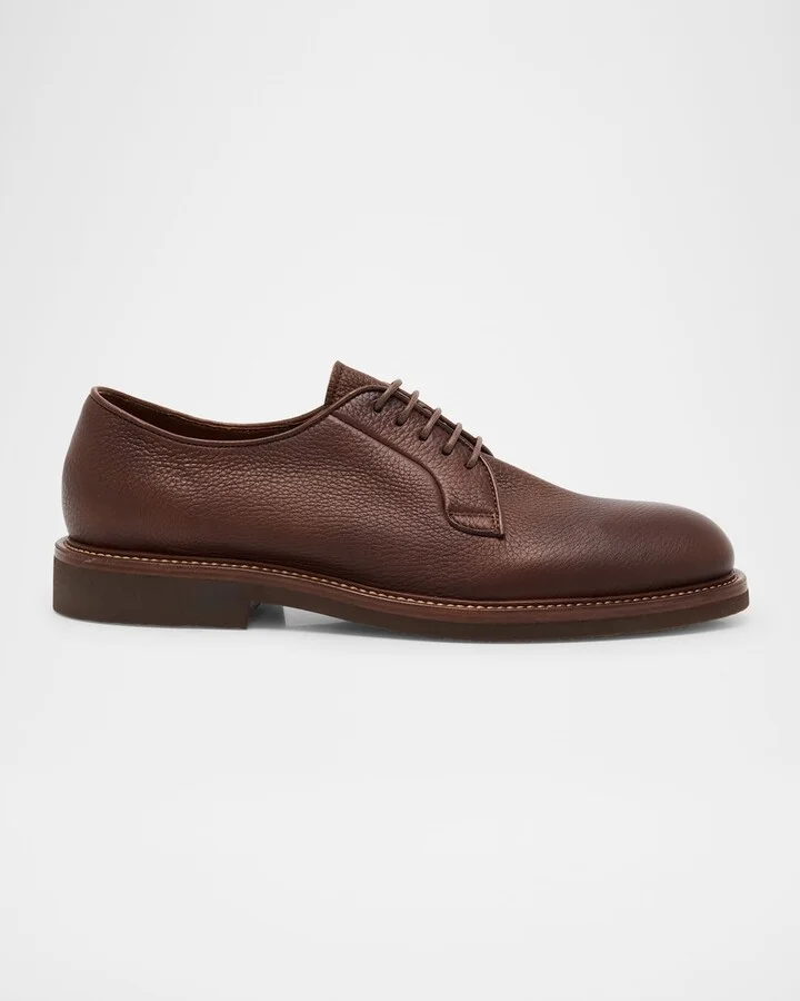 Men's Deerskin Derby Shoes