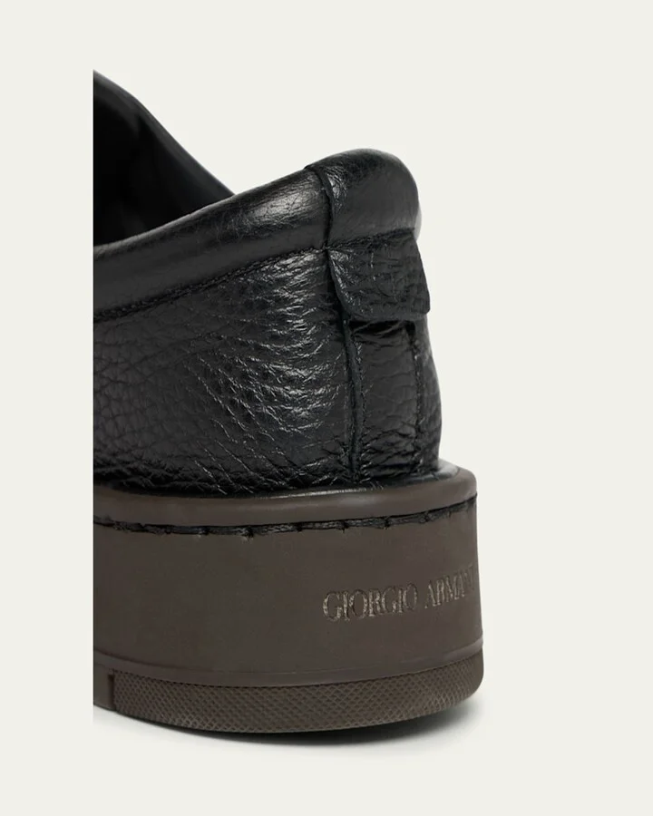 Men's Deerskin Slip-On Sneakers - Image 10