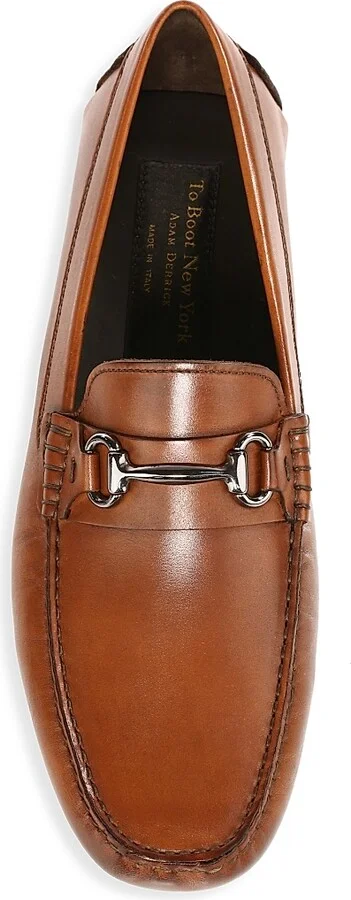 Men's Del Amo Leather Drivers - Black - Size 7 - Image 5