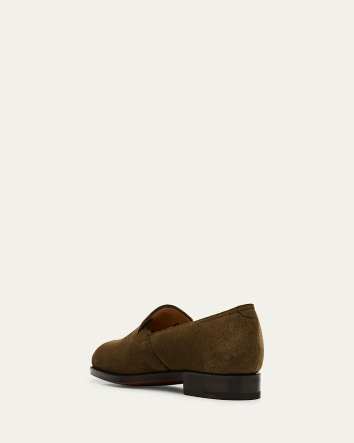Men's Delano II Suede Buckle Loafers - Image 3