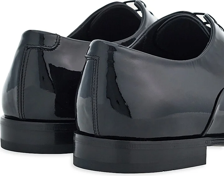 Men's Denzel Patent Leather Dress Shoes - Nero - Size 9 - Image 6