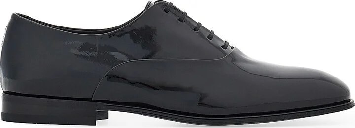 Men's Denzel Patent Leather Dress Shoes - Nero - Size 9